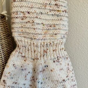 Misha & Puff 6/12 romper euc 100% wool